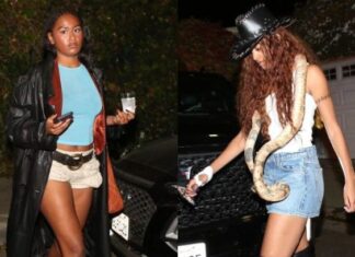 Malia Obama Channels Her Inner Cowboy at Halloween Bash