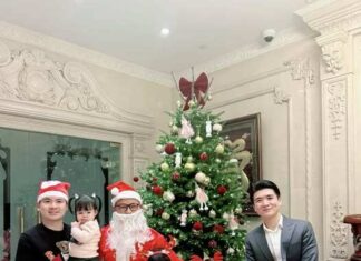 The Dynamic Trio: A Bầu Hiển Christmas Snapshot
Capturing a heartwarming moment, the three grandchildren of Bầu Hiển brought cheer to the festive season, leaving their father, Đỗ Mỹ Linh’s husband, in awe of their wit and charm.