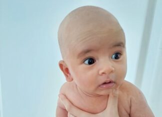 The Mixed-Race Son of Vo Ha Tram Shaves His Head, Bearing a Striking Resemblance to His Grandfather, a Monk