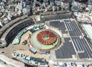 The Bustling Epicentre of Nha Trang: A Market with a Constant Flow of Customers, Offering Everything Under the Sun