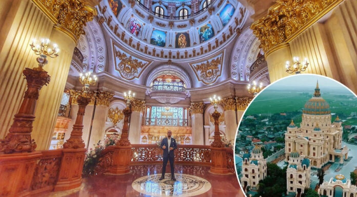The Golden Palace: A Trillion-Dong Wonder in Vietnam, Owned by a Man with a Unique Profession.