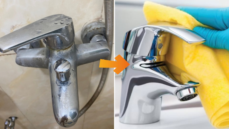 The Ultimate Stainless Steel Savior: Revive Your Faucet’s Shine with Just a Few Drops!