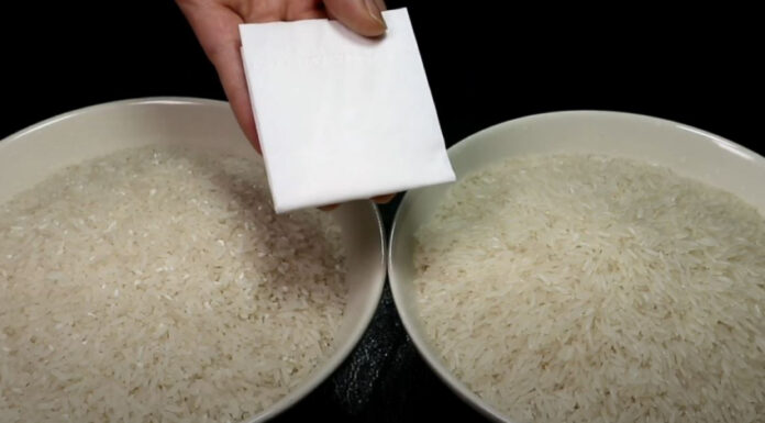 Why Take a Napkin When Buying Rice?