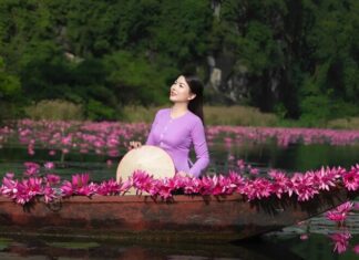 Enchanted by Tam Coc During Water Lily Season, Captivated by the Alluring Landscapes and Delicacies of the Ancient Capital