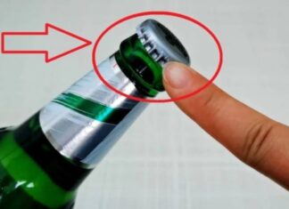The Secret to Easy Bottle Opening: That Little Dot Unlocks a World of Convenience.