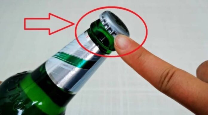The Secret to Easy Bottle Opening: That Little Dot Unlocks a World of Convenience.
