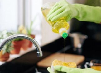 Why You Should Never Pour Dish Soap Directly Onto Your Sponge.