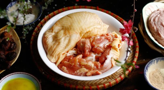 Turkey Sausage with Shiitake Mushrooms: A Nostalgic Taste of Traditional New Year Flavors.