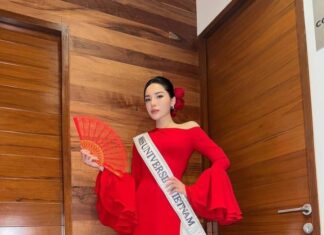 “Kylie Tran’s Sizzling Style: A Fashion Evolution at Miss Universe”