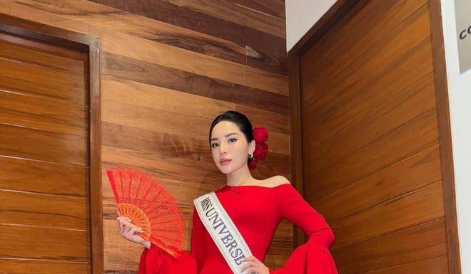 “Kylie Tran’s Sizzling Style: A Fashion Evolution at Miss Universe”