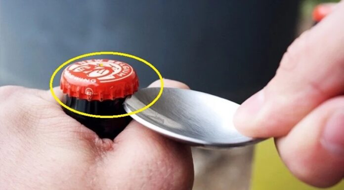 The Easiest Way to Open a Beer: Target the Sweet Spot on the Bottle Cap and Pop it Open with Ease