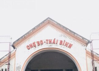 The Once-Bustling Marketplace, a Pride of Thai Binh, Now a Quiet Shopping Center in the Heart of the City