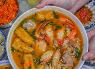 The Most Expensive Bahn Canh Shop in Saigon: A Bowl of Noodles Worth its Weight in Gold.