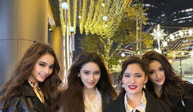 The Family Affair: A Mother and Her Three Daughters, Stunning as Hollywood Stars, with a Twist Involving a Surprising Patriarch.