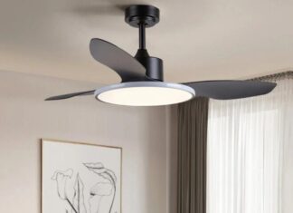The Ultimate 2-in-1: A Stylish and Practical Lighting and Cooling Solution for Your Home.