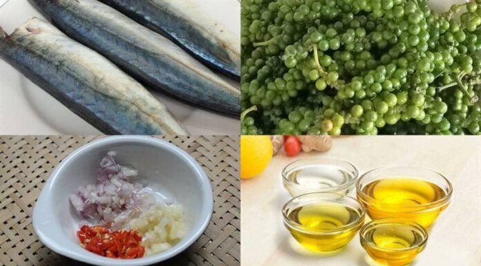 How to Cook Mackerel in a Rich and Flavorful Green Peppercorn Stew, Eliminating Any Fishy Taste