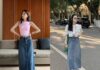 The Long Denim Skirt Trend: A Guide for U30 and U40 Women to Create an Elongated Silhouette with 6 Easy Outfit Ideas