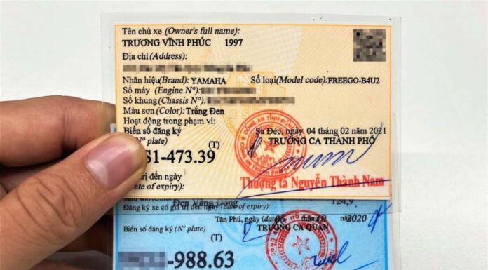 From Now Until 1/1/2026: Vehicle Registration Woes – Are You Aware of the Potential Fine of Up to 6 Million VND for Not Updating to the New Format?