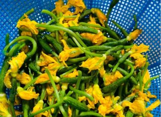 Stir-fried Cucumber Flowers with Termite Mushrooms: A Refreshing, Nutritious Family Meal