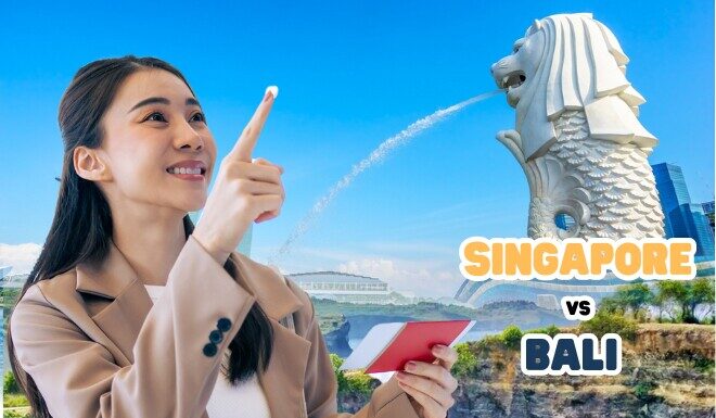 Should I Choose Singapore or Bali for My $10 Million Dong Southeast Asian Vacation?