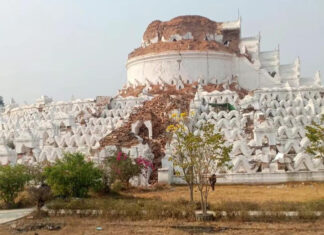 The Ancient Temple in Myanmar: A Victim of Nature’s Fury