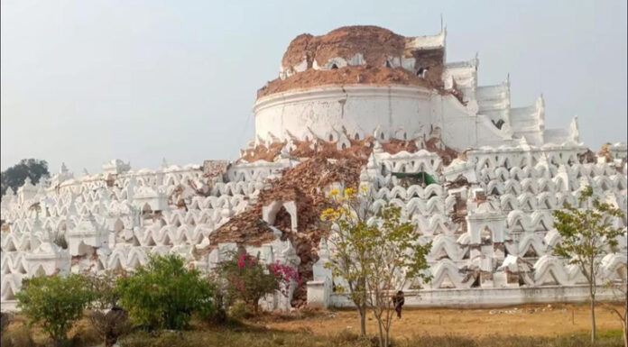 The Ancient Temple in Myanmar: A Victim of Nature’s Fury