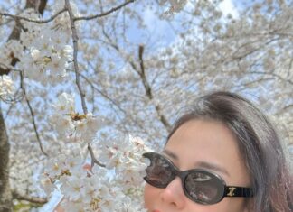 Celeb-spotting: Cherry Blossom Season Lights Up Japan and Korea