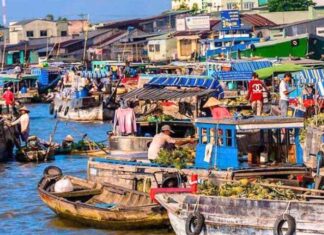 The Market: A Source of Pride for the People of Ca Mau, Attracting 700 Visitors Daily, with Foreigners Falling in Love with Its Charms