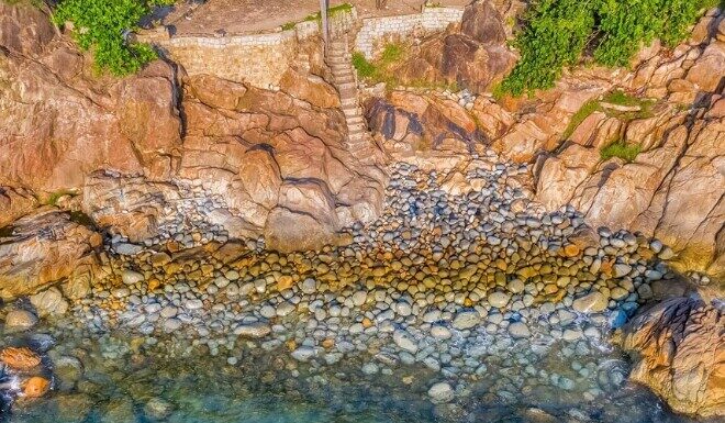 The Most Stunning Beach in Quy Nhon, Once Exclusively for the Nam Phuong Empress, Boasts a Unique Rock Formation