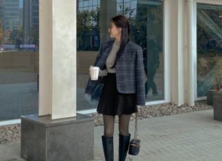 The Perfect Winter Combo: Skirt and Boots