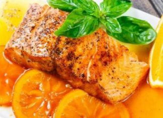 “A Tasty Twist: Salmon with a Zesty Orange Glaze”