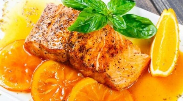 “A Tasty Twist: Salmon with a Zesty Orange Glaze”