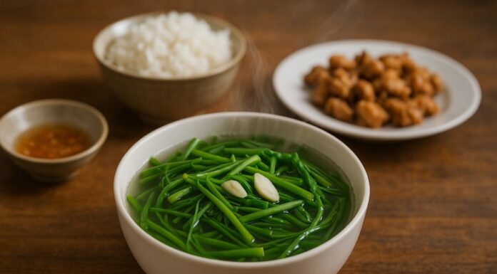 Detox Delight: The Humble Water Spinach Soup for a Healthy Liver