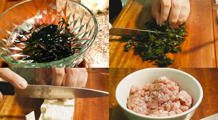 “A Refreshing Summer Treat: Seaweed and Tofu Soup”