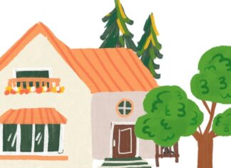 Title: Superstition of the Ancients: The Large Tree in Front and the Fish Tank at the Back, a Drain on Wealth – What Does it All Mean?