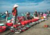 The Renowned Seafood Market of Phan Thiet: Shop with Buckets, Not Scales, a Haven for Both Foreign and Local Shoppers.