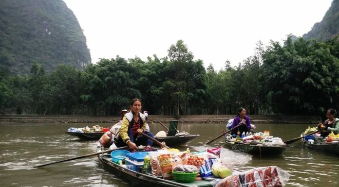 A Hidden Gem in Ninh Binh: The Floating Market, a Favorite Among Foreign Visitors for a Unique Reason