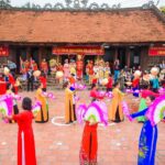“The Unique Bride-Seeking Festival in Hanoi: A Tale of Devoted Beauties and the Trưng Sisters’ Legacy.”