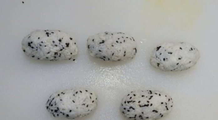 “A Tasty Treat: Bacon-Wrapped Rice Rolls for a Scrumptious Start to Your Day”