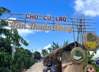 Step into a Rustic Marketplace in the Heart of Dong Thap, a New Attraction that has Drawn Over 100,000 Visitors in Just 2 Years.