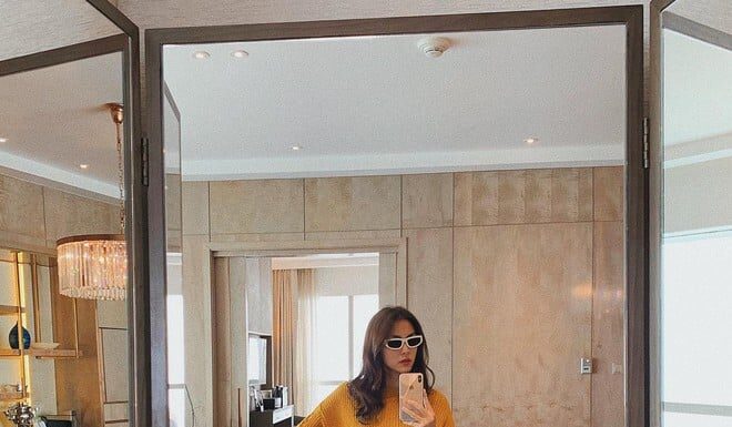 “The Four Elegant and Youthful Pants Styles Frequently Worn by Tăng Thanh Hà”