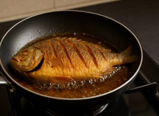 The Secret to Crispy, Oil-Free Fried Fish: A Sprinkle of Magic