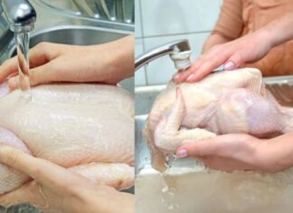 Why You Should Never Wash Chicken Under Running Water