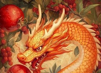 The Summer Solstice: Celebrating the Three Luckiest Zodiac Signs, Embellished in Gold and Silver Fortunes