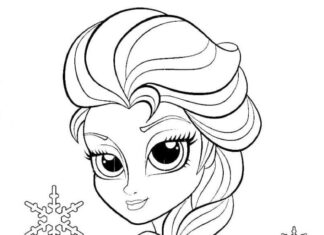 “Unleash Your Creativity: Color Princess Elsa’s Enchanted World”