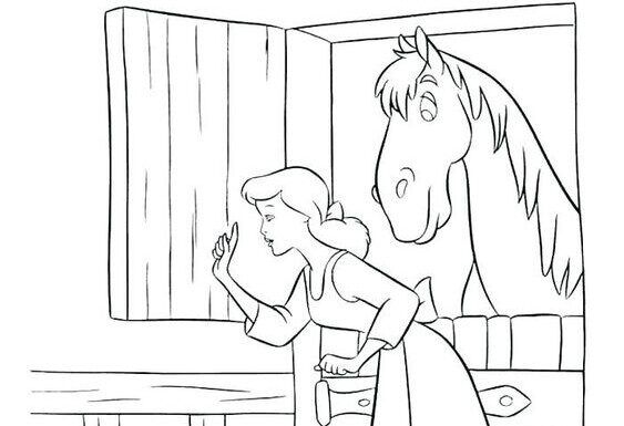The Magic of Cinderella: 20 Enchanting Coloring Pages for Creative Kids