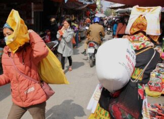 The Oldest Flea Market in Lang Son: A Unique Container Carrier’s Trade