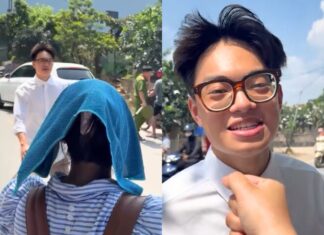 “Exhausted” After Literature Exam, TV Host Quang Minh’s Son Shares His Joy of Completing Two Papers