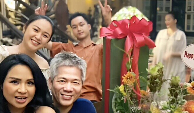 The Ageless Diva: Thanh Lam Celebrates Her Birthday With Her Step-daughter and Husband, Musician-Doctor Quoc Trung