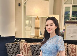 The Stunning Look-Alike: A Beauty That Rivals Dang Thu Thao, Twinning in the Same Dress